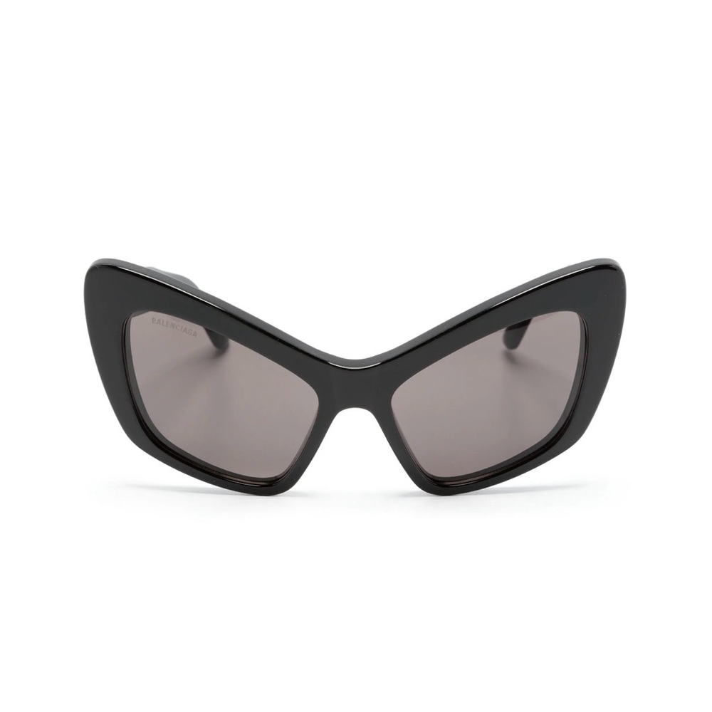 Balenciaga Black Cat-Eye Sunglasses